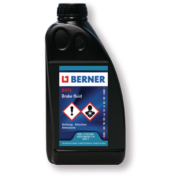 Berner Bremsflüssigkeit DOT 4, 250ml﻿
