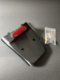 Quellagio FastBack Heck 2.0 lackiert mit integrierten Rücklicht für Vespa GTS MY23- Keyless QHeck